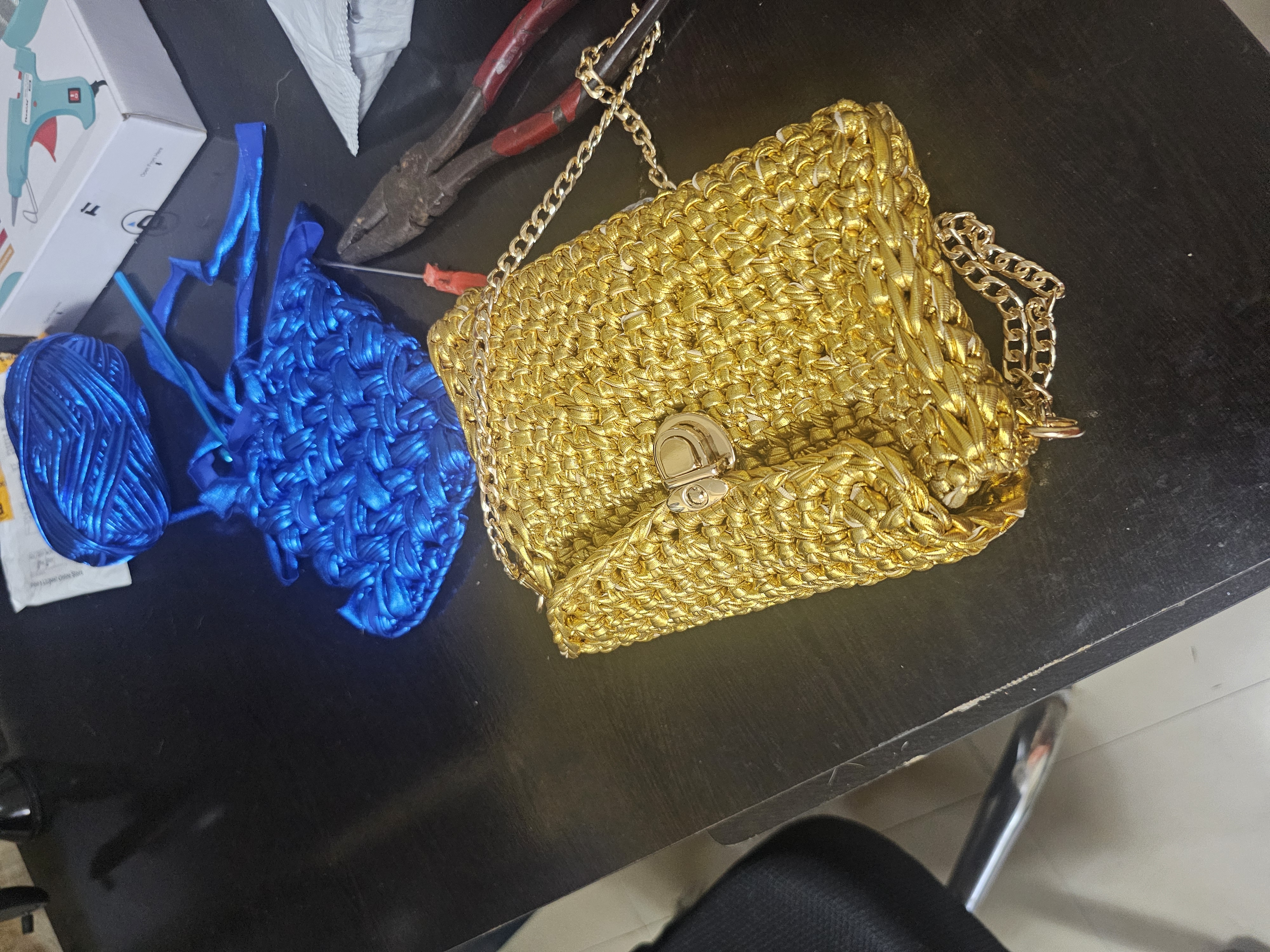 Stylish Crochet Handbag